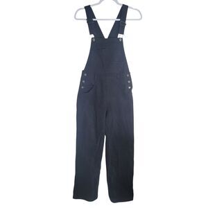 John Gault Overalls Bib Jeans Women's Small Black Denim Casual Brandy Melville